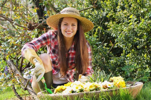 Family-friendly landscape gardening features in a Leytonstone garden